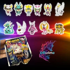 Monogram: Saint Seiya Series 1 - 3D Figural Foam Bag Clip - 1 Blind Bag Keychain