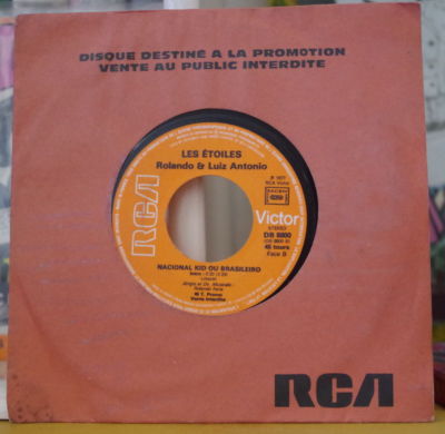 ROLANDO&LUIZ ANTONIO BEFORE QUE ICH WIEDER NICHTS PROMO RCA FRENCH SP RCA