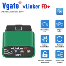 Vgate vLinker FD Forscan Bluetooth/WiFi OBD2 Adapter BLE Scanner for IOS Android