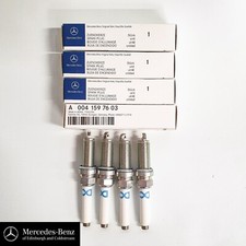Genuine Mercedes-Benz Spark Plug Set of 4 A0041597603 118 CLA
