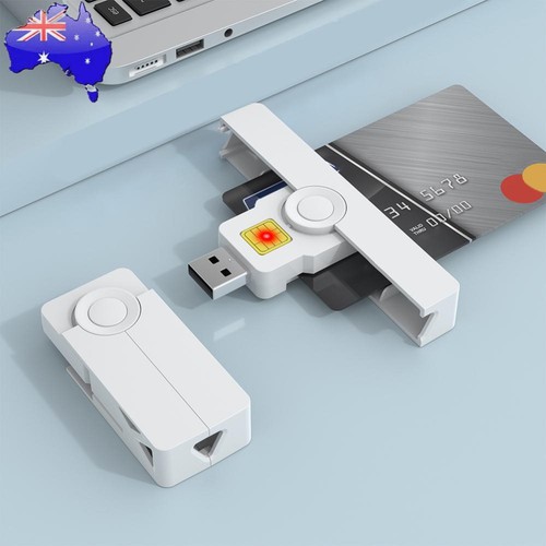 Portable Smart Card Readers USB2.0 Type-C USB Card Reader for SIM Chip ID Card