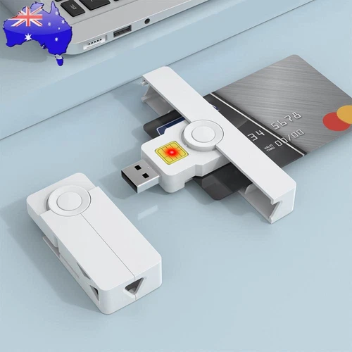Portable Smart Card Readers USB2.0 Type-C USB Card Reader for SIM Chip ID Card