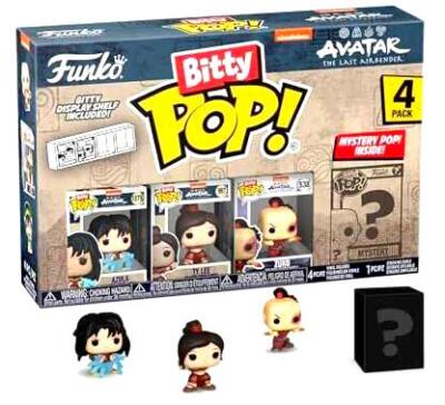 Funko Pop! Bitty Pop! - 4-Pack: Avatar: The Last Airbender - Azula - Neu & OVP