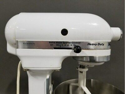 KitchenAid Lift Stand Mixer Model K5SS White with KitchenAid Lift Stand Mixer Model K5SS White with