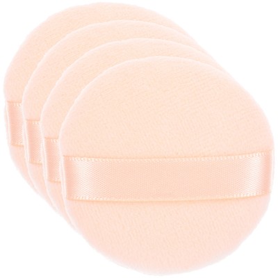  4 Stücke Runde Puderquaste Make-Up Luftpolster Schwammquaste Nicht