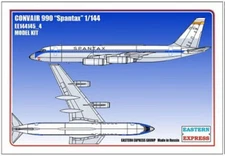 Eastern Express 1/144 Convair 990 Spantax Model Kit