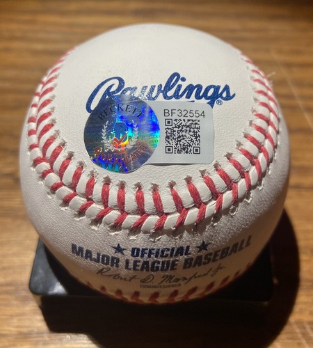 RARO! Hardy Boyz Matt & Jeff Hardy DOBLE FIRMADO Grandes Ligas de Béisbol - Certificado de autenticidad BAS - Imagen 3 de 3