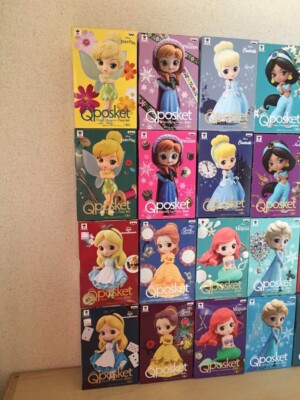 Q posket ディズニープリンセス 28個 まとめ売り Q posket Disney Princess 28 Pieces Bulk Sale Tinker Bell