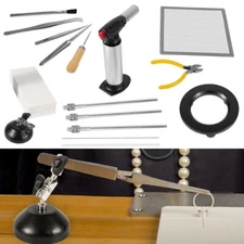 Jewelry Soldering Kit Butane Torch Solder Wire SFC Tool Gold Silver Smith Repair