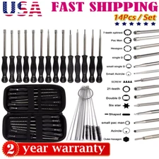 14PCS Screwdriver Carburetor Adjustment Tool Carb Adjust Kit for 2 Cycle Engine-