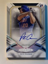 PETE ALONSO #FTP-PA   - 2019 TOPPS FIVE STAR TOOL PHENOM AUTOGRAPH /25 RC ROOKIE