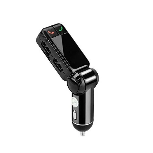 Bluetooth FM Radio WLAN Transmitter Dual USB Port 5V/2A Auto Kfz Lade Audio AUX - Bild 4 von 4