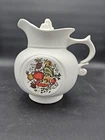 Vintage McCoy Pitcher with Lid Spice of Life Pottery 202 Made in USA Collectable