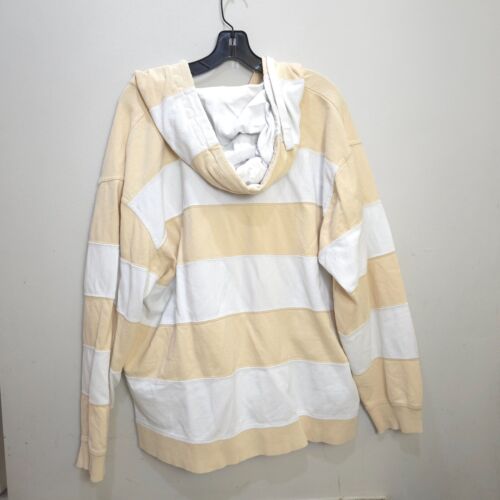 Southpole Y2K Full Zip Up Hoodie Sweatshirt Mens XLarge Adult Skate White Brown - Picture 3 of 17
