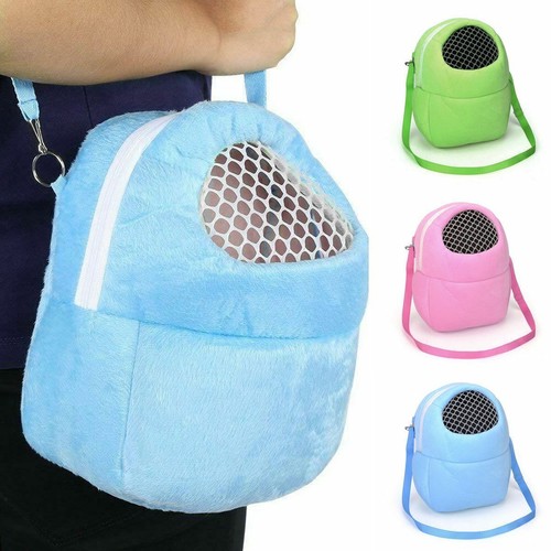 Small Pet Hamster Guinea Pig Carrier Bag F/ Hedgehog Squirrel Packet Breathable - 第 4/14 張圖片