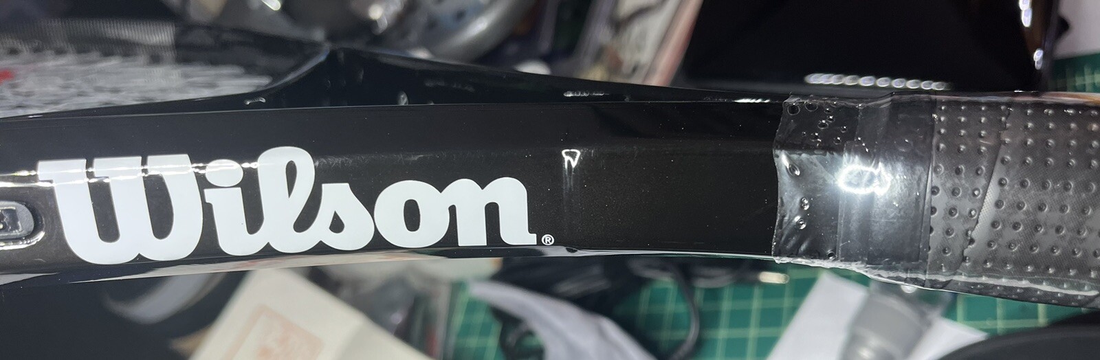 TENNIS- WILSON XP1 V 2.0 TENNIS RACKET- 4 3/8  FREE STRING AND GRIP- NR