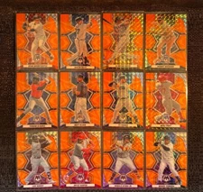 2022 Mosaic REACTIVE ORANGE Complete Your Set You Pick Baseball Card #1-200