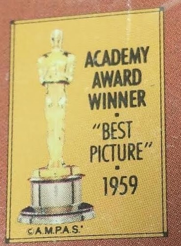 1988 SEALED VHS double tape BEN-HUR#M900004 MINT never open or played HiFi Stere - Picture 4 of 6