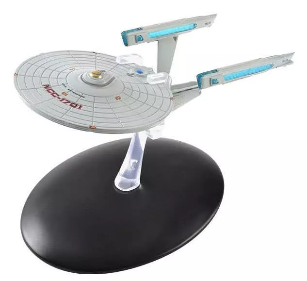 STAR TREK STARSHIP #02 USS Enterprise NCC-1701 refit (NO MAGAZINE) EAGLEMOSS