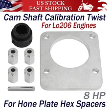 Cam Shaft Calibration Twist Kit For Lo206 Engines With Hone Plate & Hex Spacers