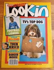 MAGAZINE - Look-In No #9 Feb 25 1989 Sue Law Ten Jerico Danger Mouse Duckula