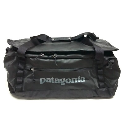 Patagonia Black Hole Duffel Bag 55L Backpack travel - Matte Black