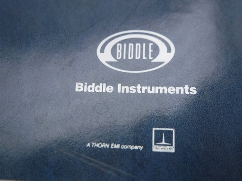 Biddle 655021 RW Series Primeline X-Y Recorder Manual 655021 - Picture 2 of 14