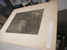 Hubert Robert 1733-1808 Les Ecurles de Pape Jules Etching Aquatint St. de St Nom