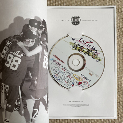 EXO xoxo 中国語ver 非売品 EXO GROUP [ XOXO ] Photobook + CD, 1st Album HUG Ver. Chinese