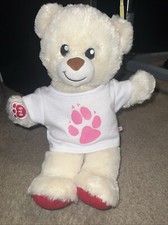 Build a Bear Workshop Bonus Club Lil' Cub Caramel Plush 15" Animal With A Shirt