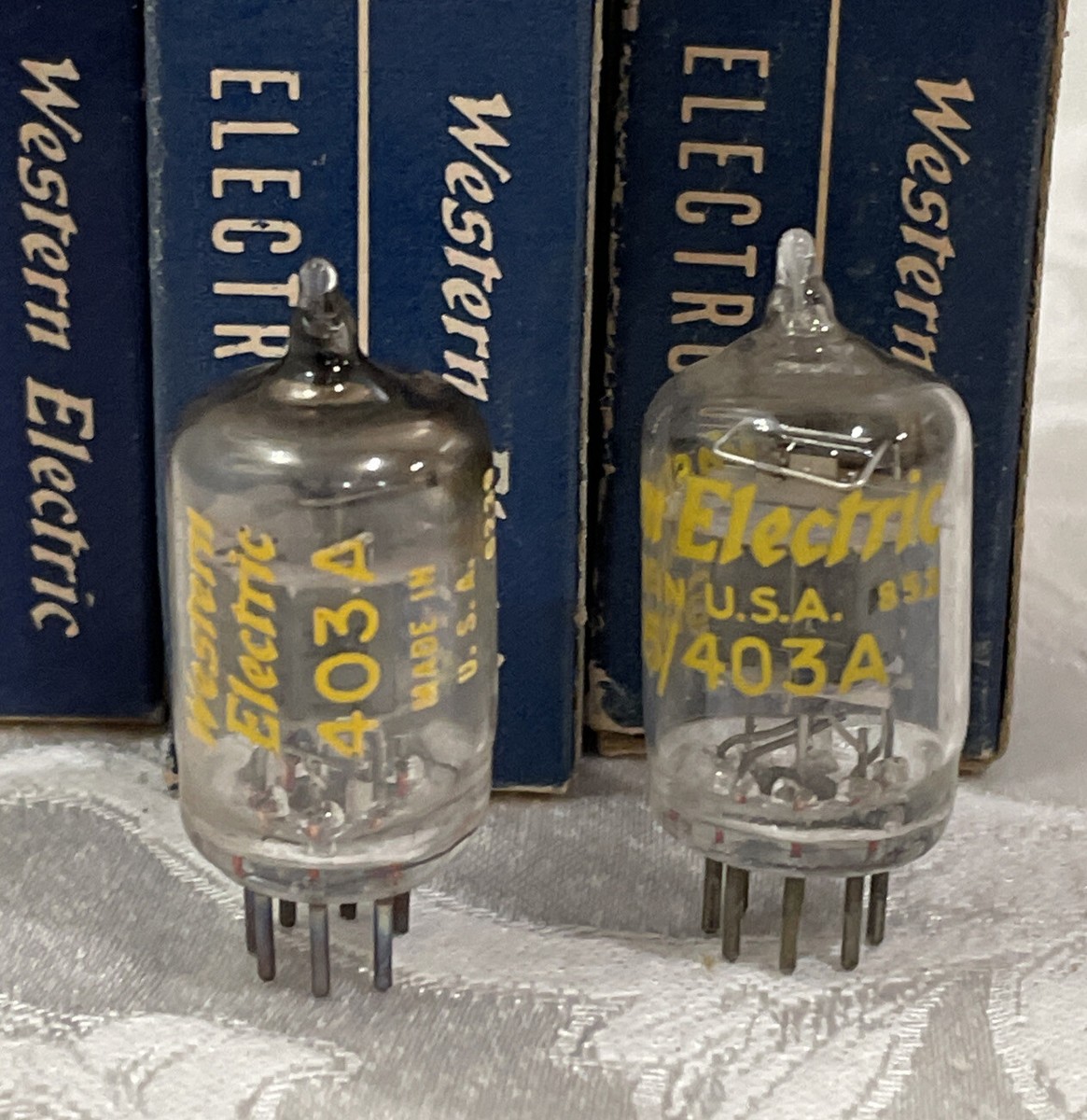 403A 6AK5 1本 WESTERN ELECTRIC 全数試験済み 良好 真空管 業務用