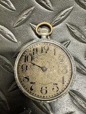 Vintage Elgin Open Face 1905 Pocket Watch No Glass