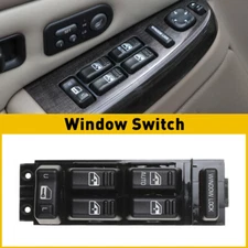 For 2000-2002 Chevy GMC Left Driver Master Side Power Window Door Switch Control