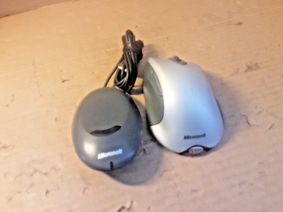 Vintage Microsoft Explorer Wireless Intellimouse, P/N: X08-7039 - voll funktionsfähig