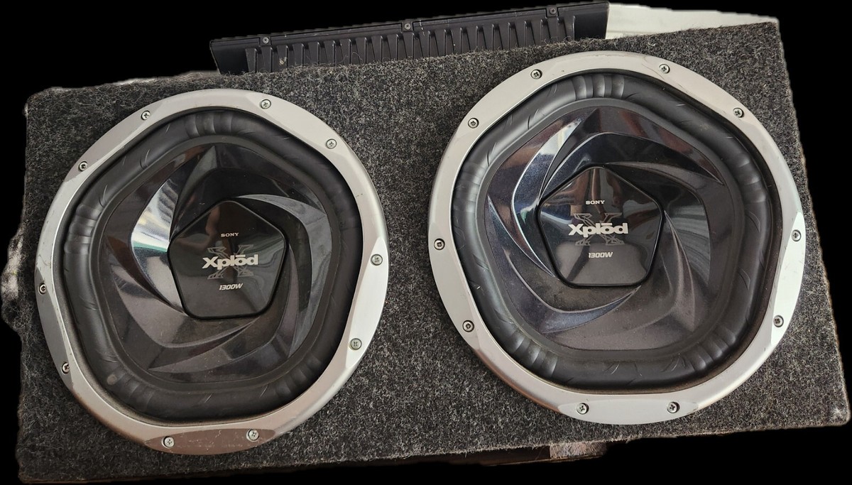 Subwoofer Enclosure Sony Xplod 1300w 12 Inch Subwoofer Sony Xplod