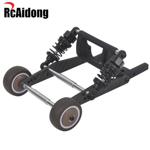 Carbon Wheelie Bar w/Shock for Traxxas 2WD Rustler Slash Stampede XL5 Bandit VXL - Picture 7 of 7
