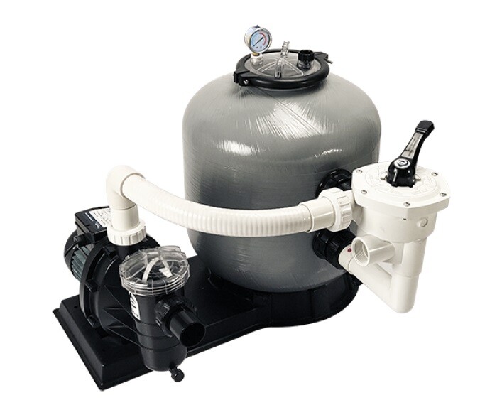 SWIMMING POOL PUMP/FILTER COMBO 18"" 18 INCH 449mm 0.75HP .75HP 3/4HP 8.10m³/hr