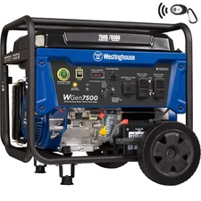 Westinghouse 9,500-W Portable RV Ready Gas Powered Generator with Remote Start