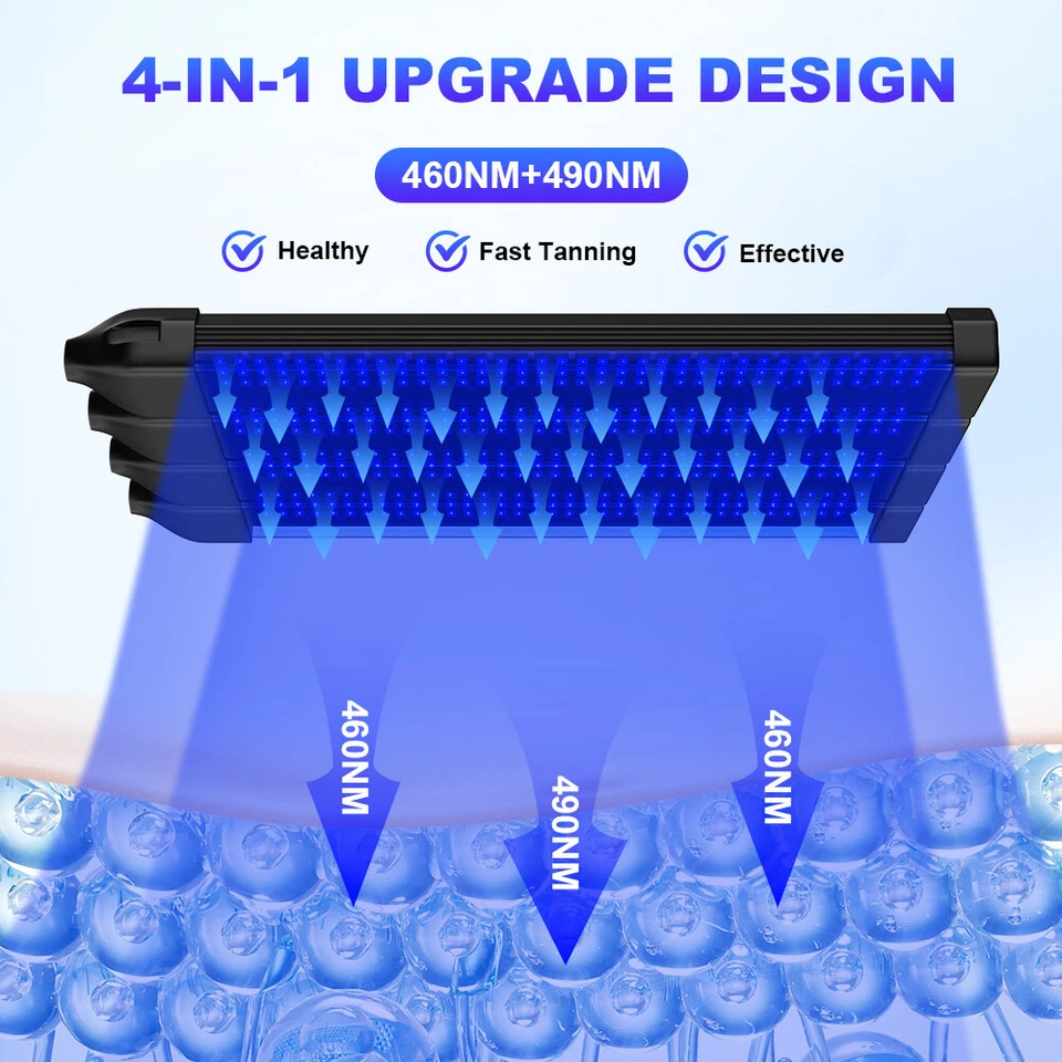 Solarium Bräunungslampe für Zuhause UV-Bräunungsgerät Gesichtsbräuner Solarium - Bild 4 von 4