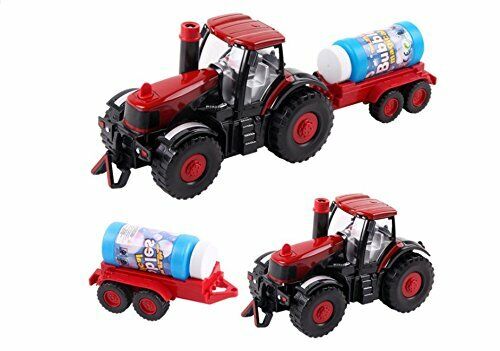 Bump & Go Bubble Blowing Farm Traktor LKW mit leichtem Sound Action FÜR KINDER - Bild 3 von 3
