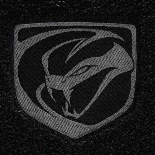 Lloyd Mats LUXE 3 件套垫子 2013 - 2017 道奇 SRT Viper * 石墨和黑色标志 * — 第 2/4 张图片