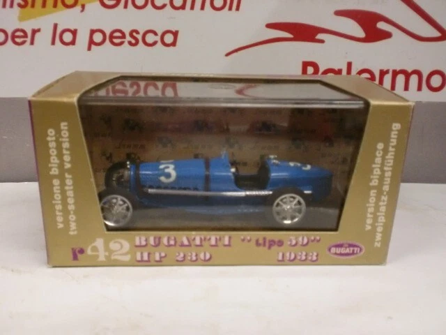 BRUMM 1/43 - BUGATTI TIPO 59 HP 230 1933 n° R 42 - Immagine 2 di 3