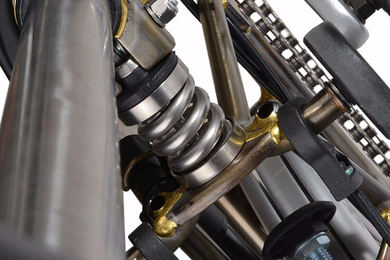 Titanium Spring Suspension Full Set for BROMPTON - Image 2 of 4