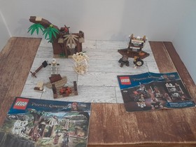 LEGO Pirates of the Caribbean: The Cannibal Escape (4182) And 4191 Pieces