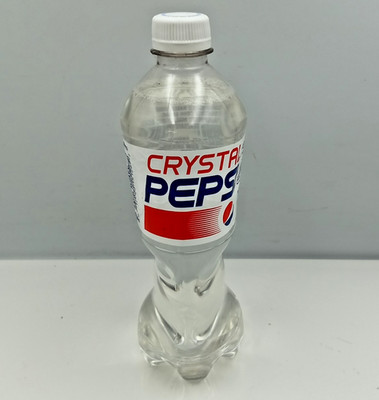 Crystal Pepsi 591ml Rare Limited Rerelease 2016 Sealed Collectors Bottle