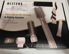 Mescomb 5-in-1 Hair Dryer Brush Set with High-Speed Brushless Motor, Diffuser