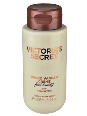 VICTORIA'S SECRET SPICED VANILLA CREME CREAM BODY WASH 10 oz 296ml