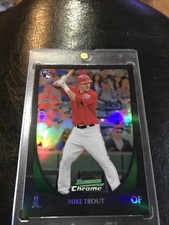 2011 Bowman Chrome Refractor Mike Trout Rookie