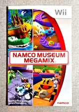 Namco Museum Megamix Instruction Manual Only - Nintendo Wii