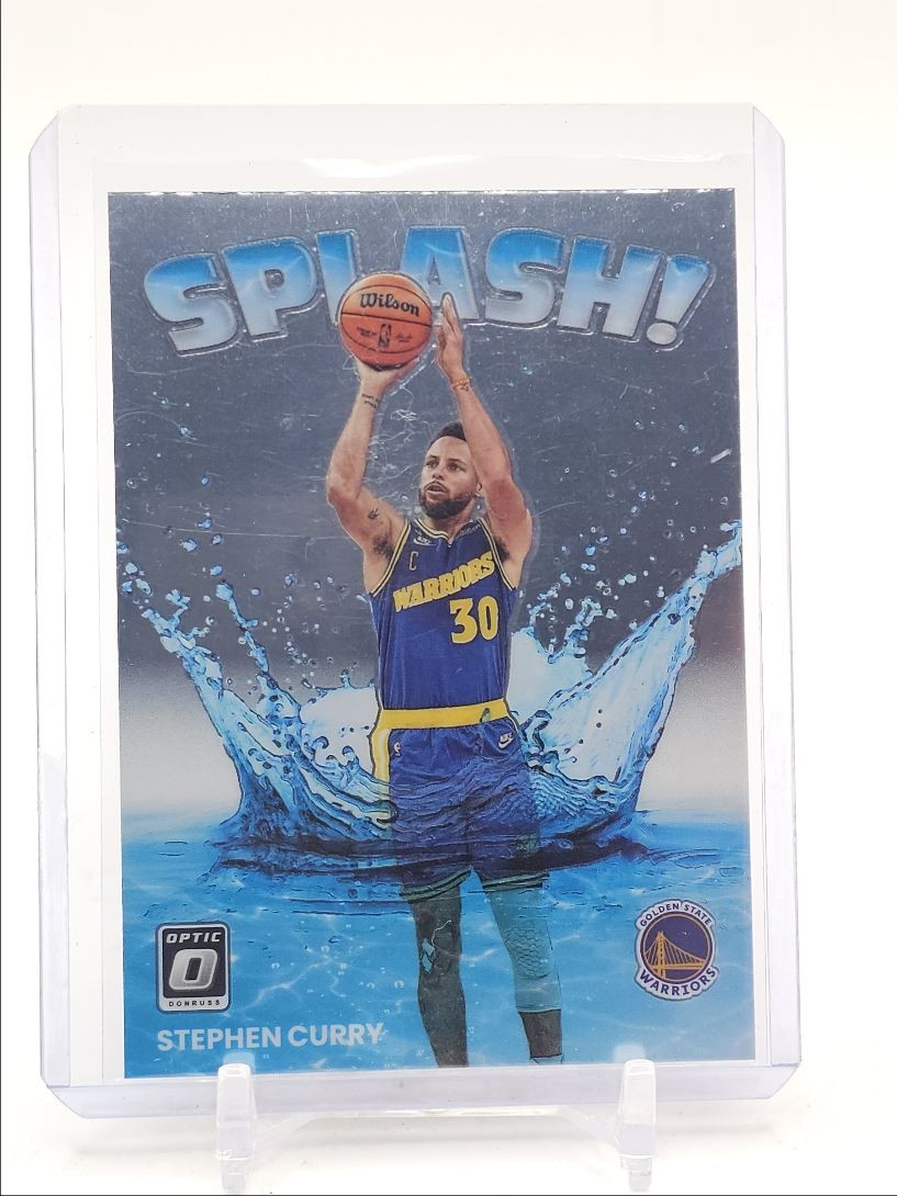 STEPHEN CURRY 2022-23 DONRUSS OPTIC SPLASH! BASKETBALL WARRIORS Q5379